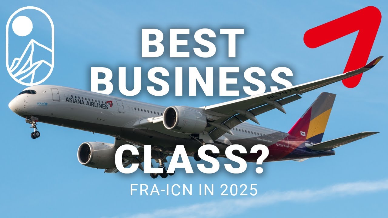 BEST KOREAN BUSINESS CLASS in STAR ALLIANCE (in 2025)? Frankfurt to Incheon Asiana Review!