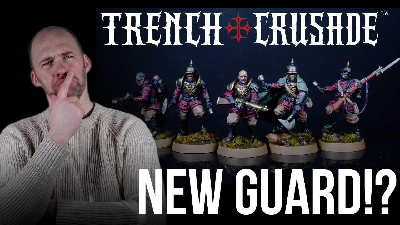 НОВЫЕ пластиковые изделия Trench Crusade - это просто БЕЗУМИЕ!