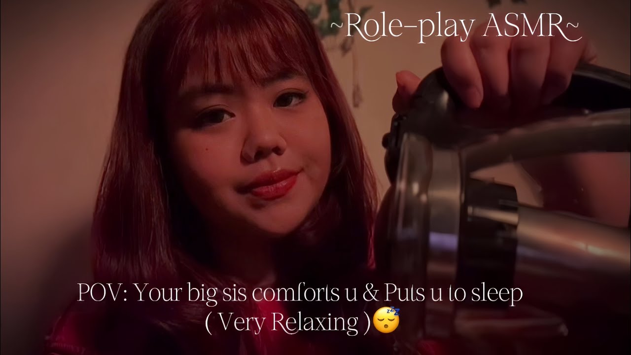 Pov: Your Burmese big sis puts u to sleep Pt.2 😴 Stress & anxiety relief ( Very relaxing triggers✨ )