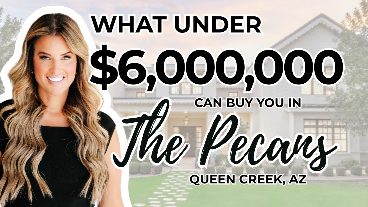 Tour This Nearly 13,000 SQ FT Queen Creek Luxury Home | The Pecans