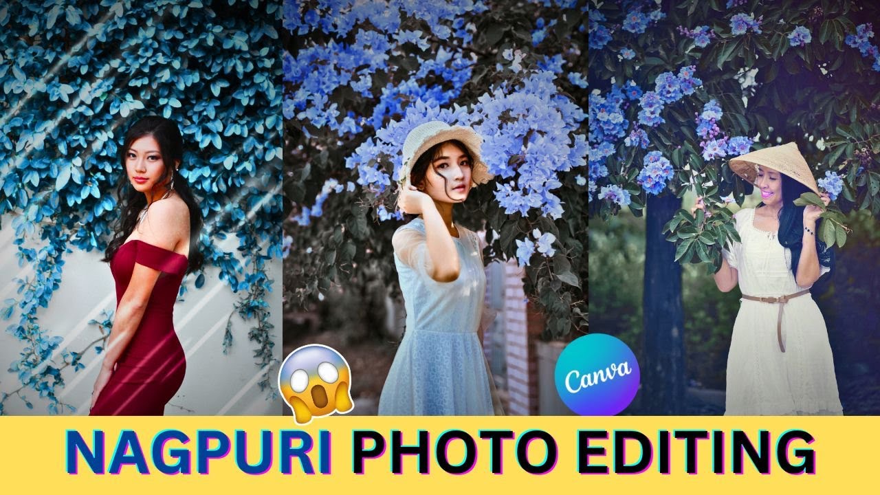 Instagram ka Trending Nagpuri photo editing 2024 | Canva tutorial