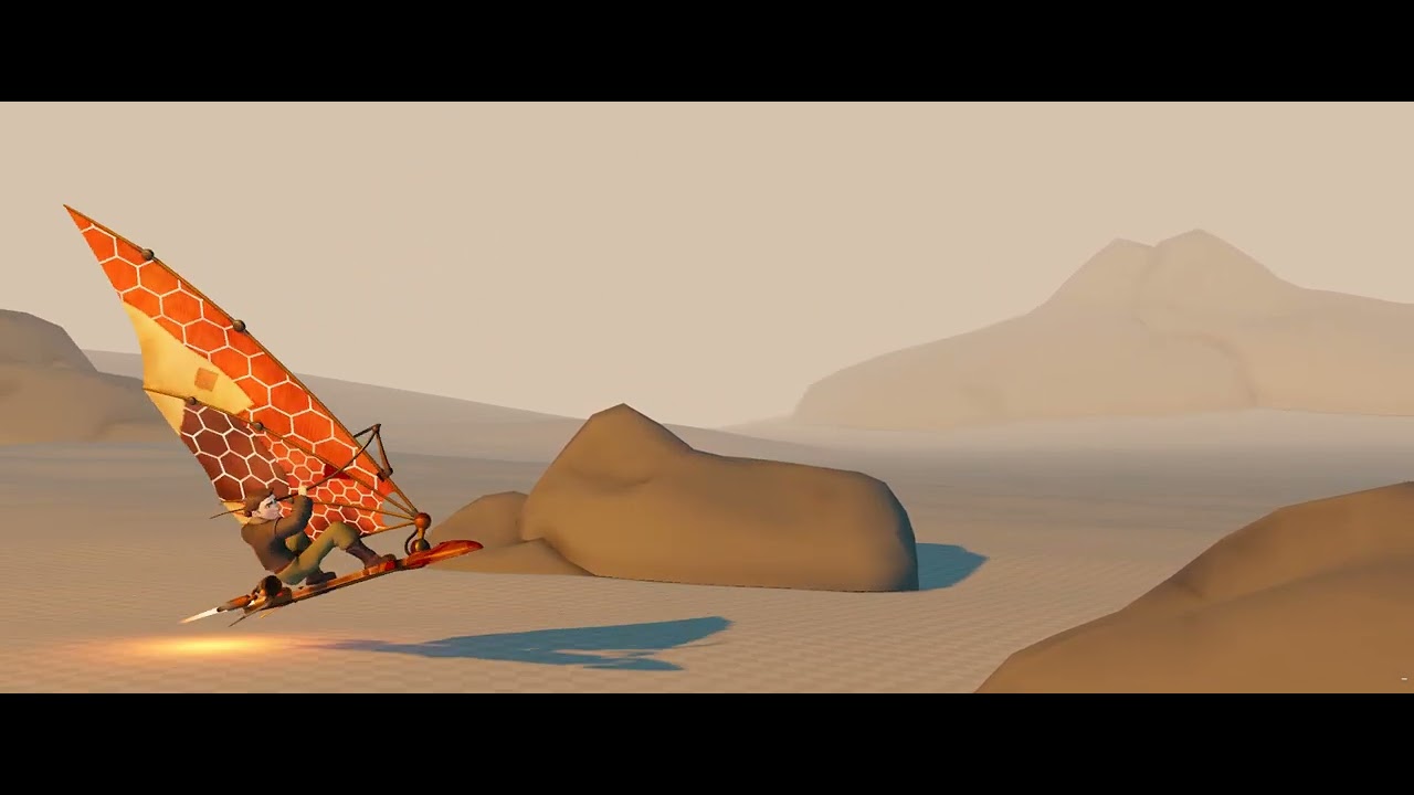 Treasure Planet - Jim Hawkins Alponian Solar Cruiser Test