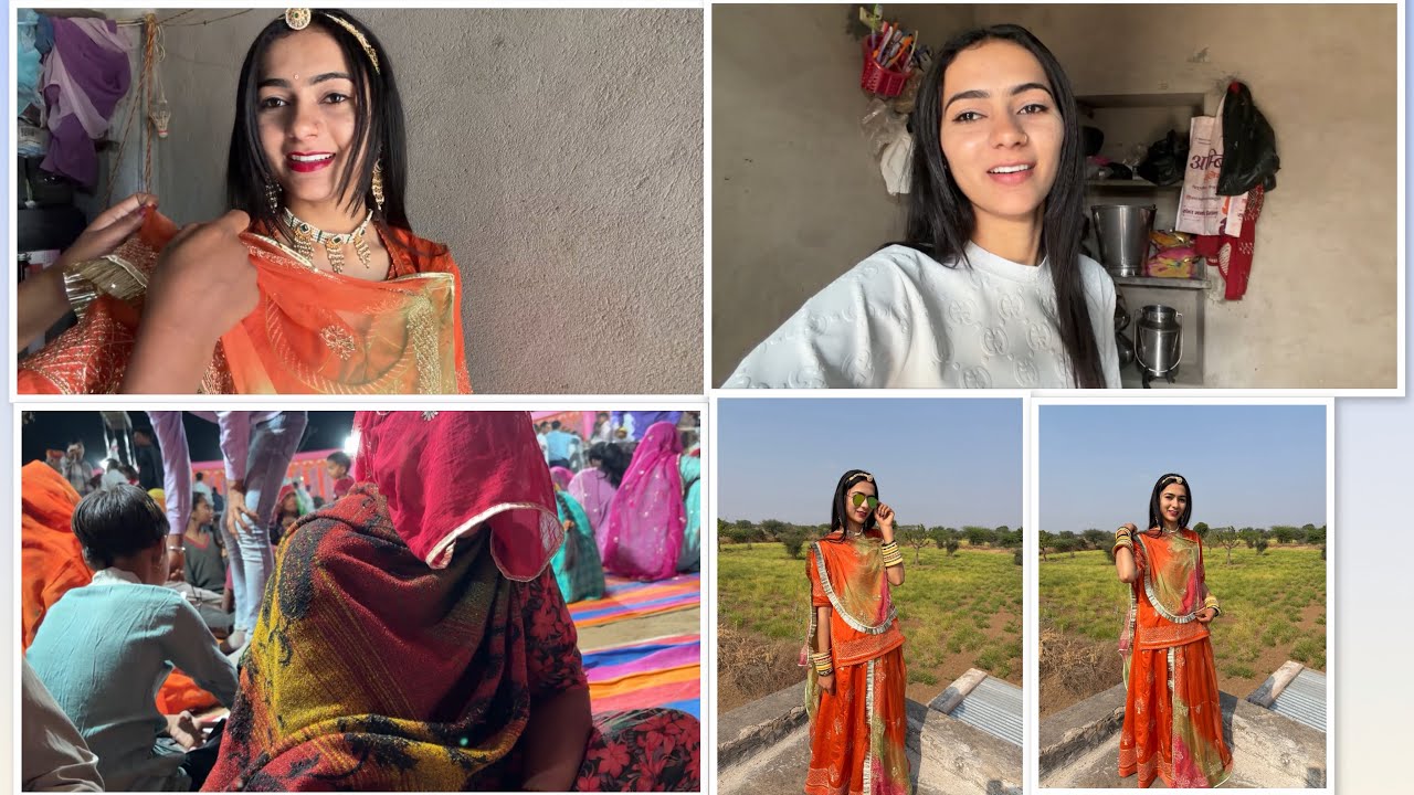 राजस्थानी Look 😍 यह किस की शादी है 