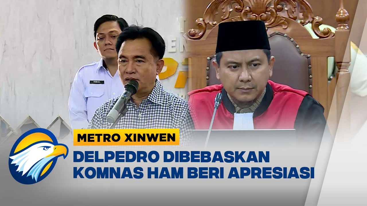 Metro Xinwen - Headline Harian Shangbao: Delpedro DKK Bebas