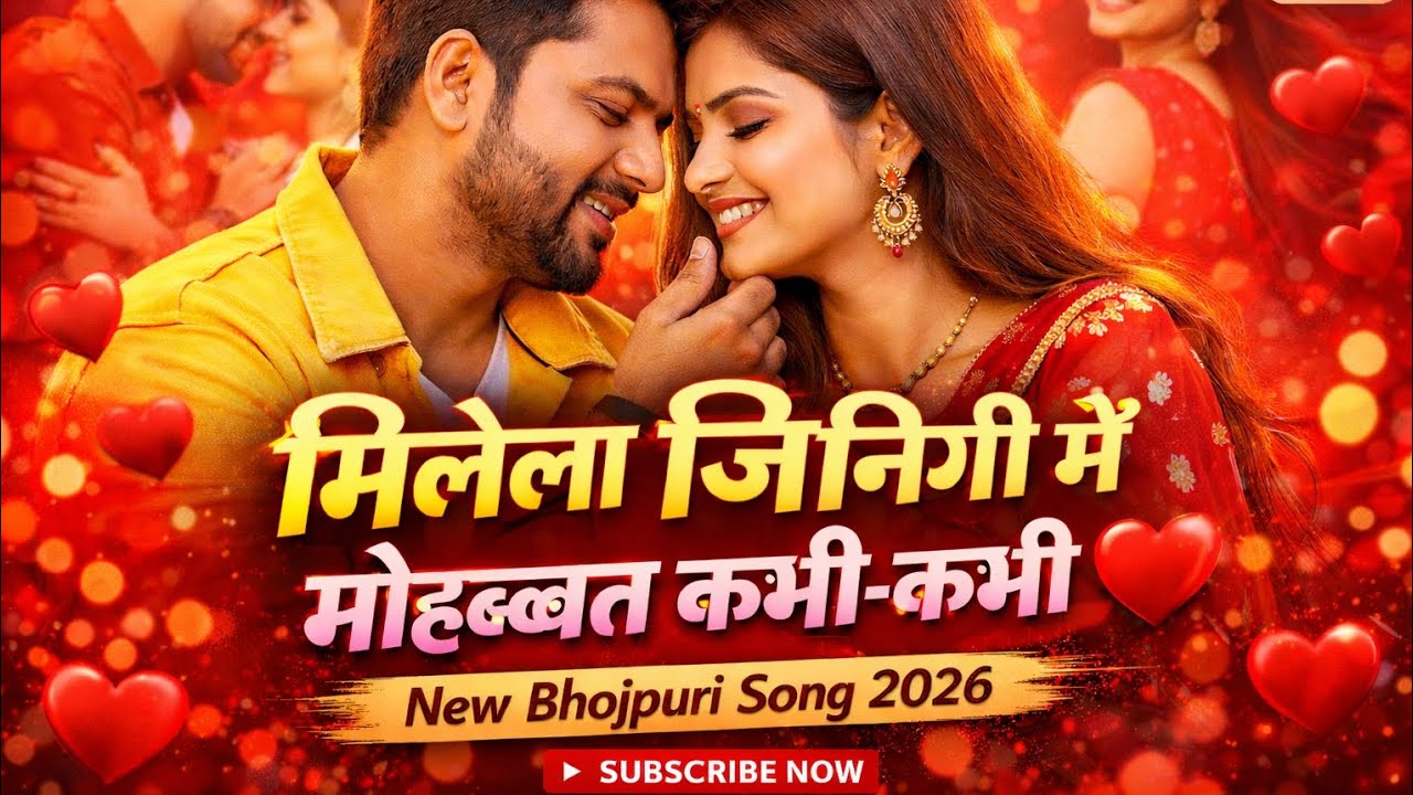 मिलेला जिनिगी में मोहब्बत कभी-कभी | New Bhojpuri Romantic Song 2026 | Anil Official