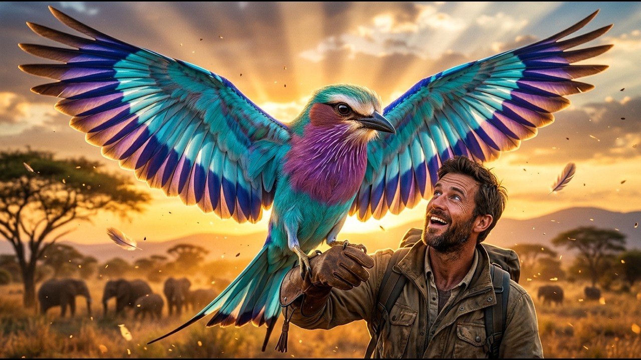 The AMAZING Life Cycle of Lilac-Breasted Roller Birds | Wild Farm Nature Documentary