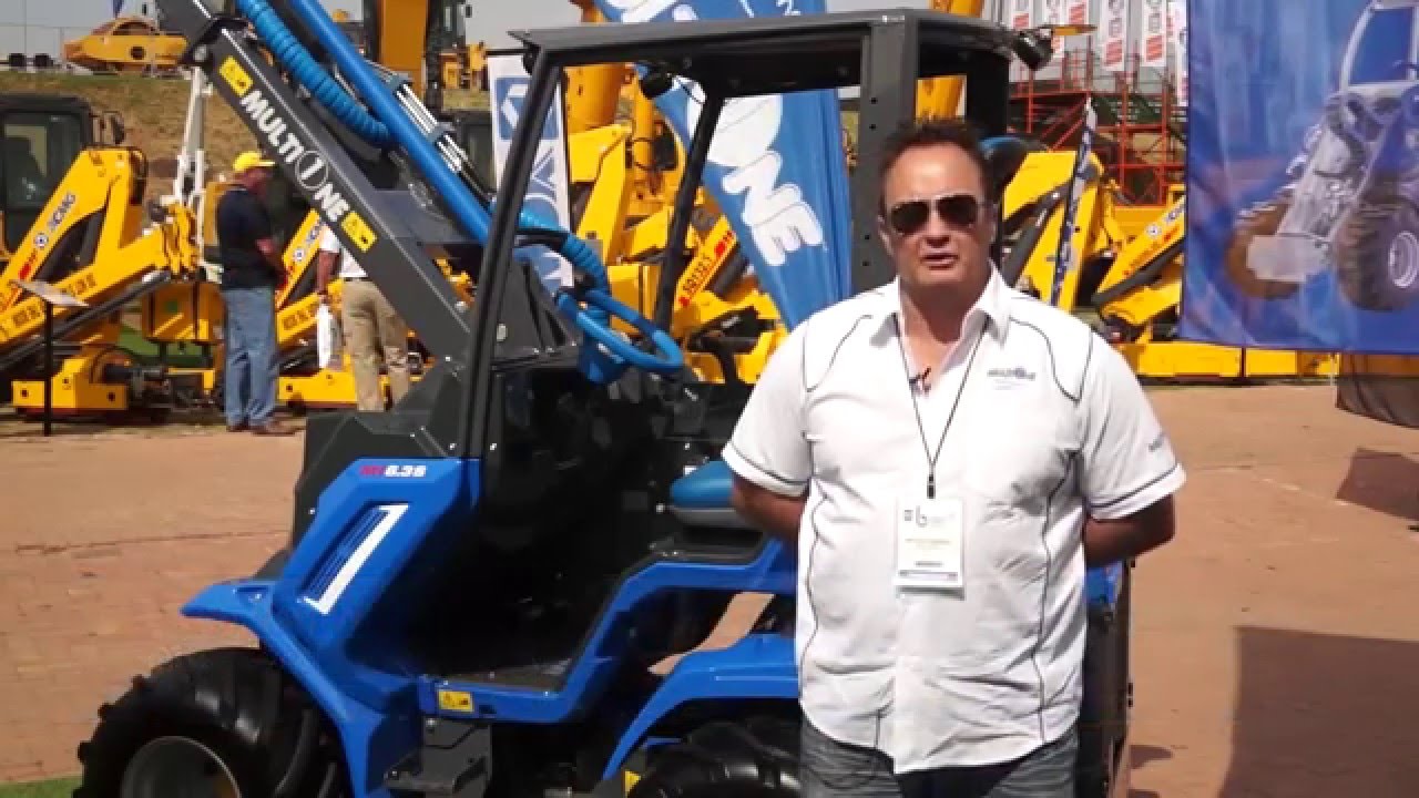 Multione provides 170 solutions with its compact loader to the construction industry