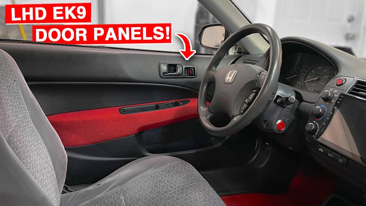 Turning RHD Civic Type R EK9 Door Panels LHD | Project Civic EK