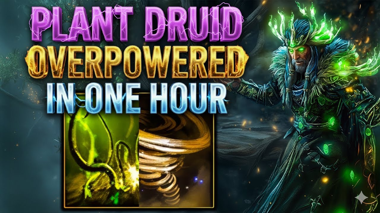 Plant Druid Starter Perfected, smoothest campaign ever! - POE 2 Builds