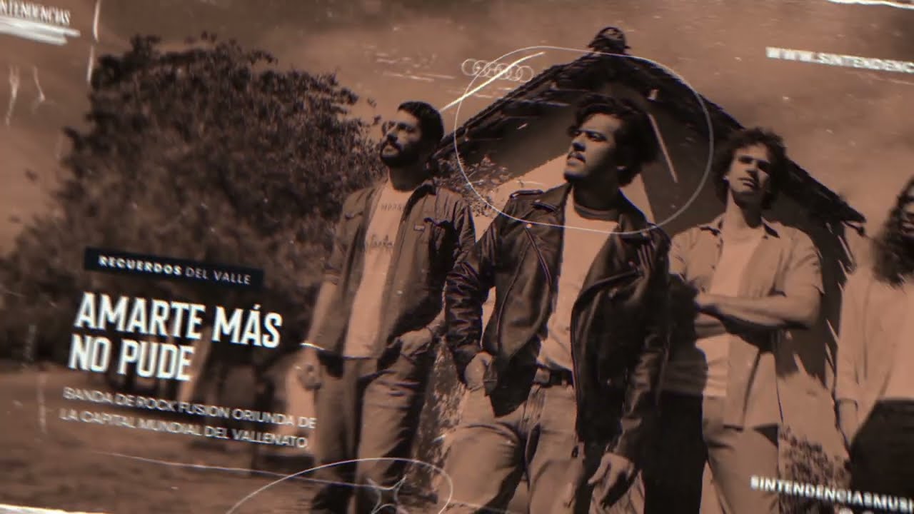 AMARTE MÁS NO PUDE - SINTENDENCIAS (Rock Version)