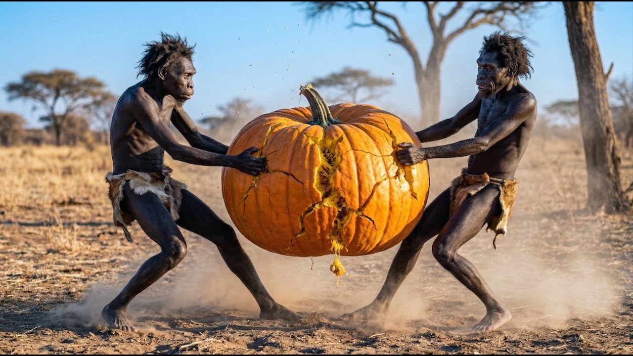 Prehistoric Survival Story | Early Human Discovers Pumpkin &mdash; Seed Planting Sparks Violent Conflict