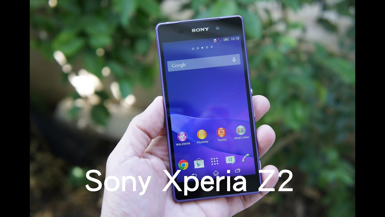 Sony Xperia Z2 hands-on (Greek)
