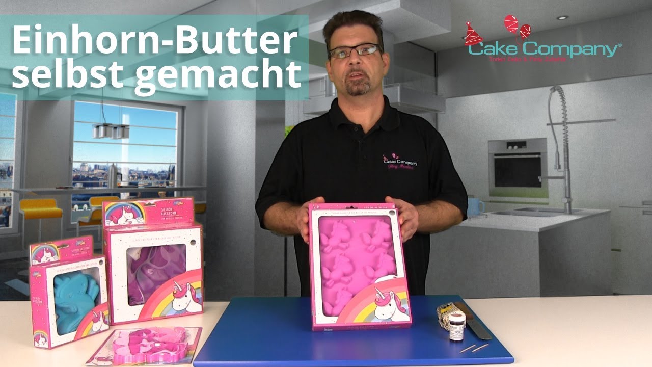 Einhorn-Butter selbst gemacht , so geht's
