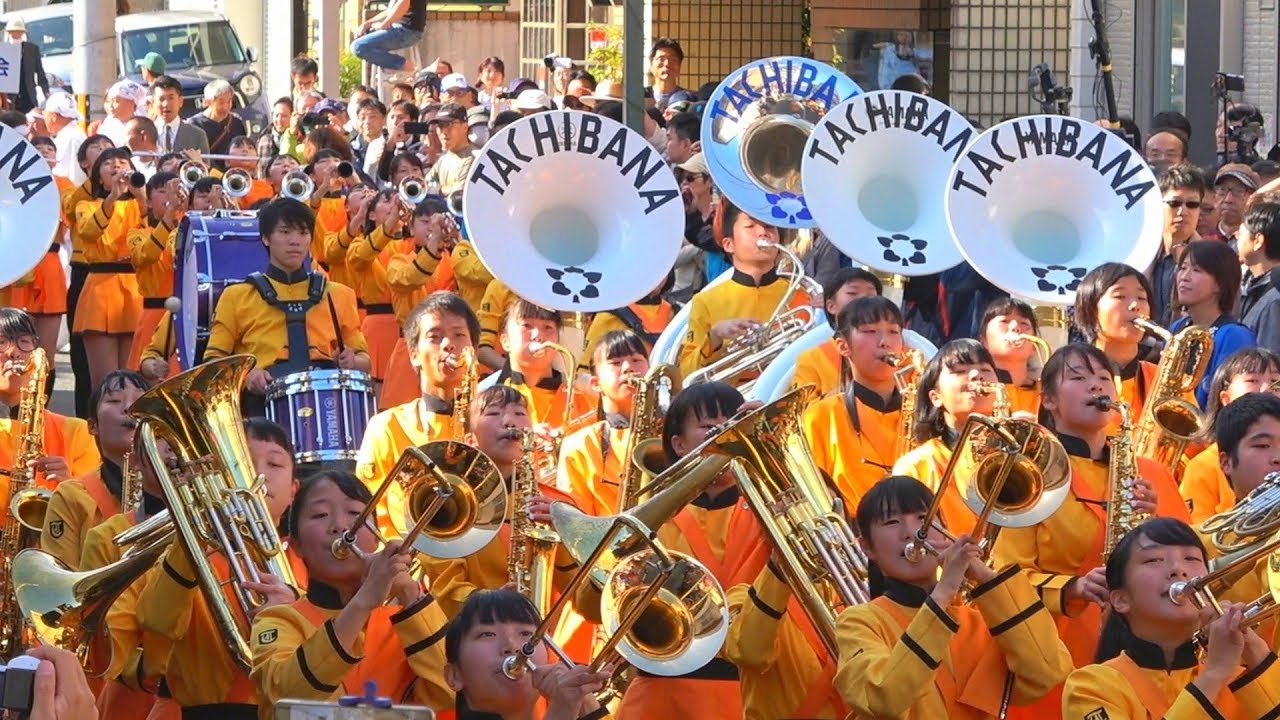 京都橘高校吹奏楽部　長岡京ガラシャ祭り2019(京都府) Kyoto Tachibana SHS Band