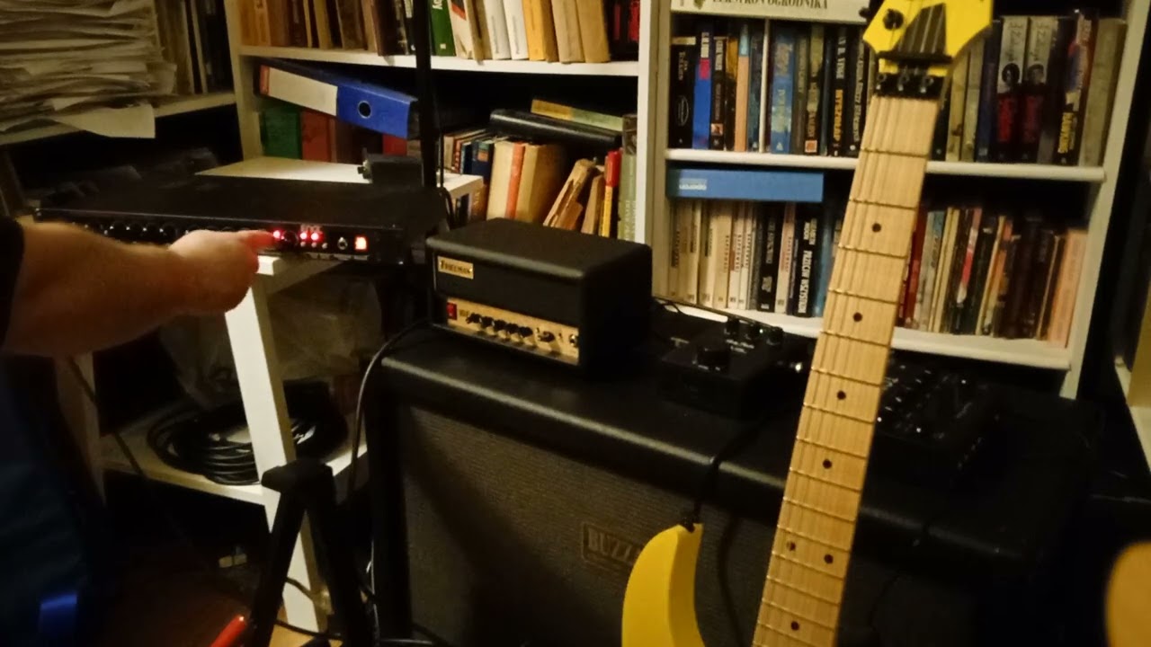 Engl E530 plus GPA100 Harley Benton poweramp.