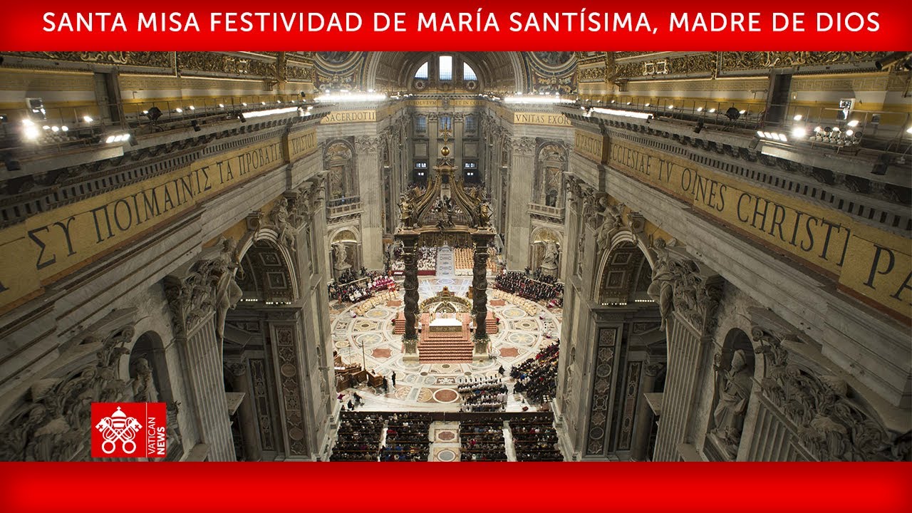 01 enero de 2024, Santa Misa en la festividad de María Santísima | Papa Francisco