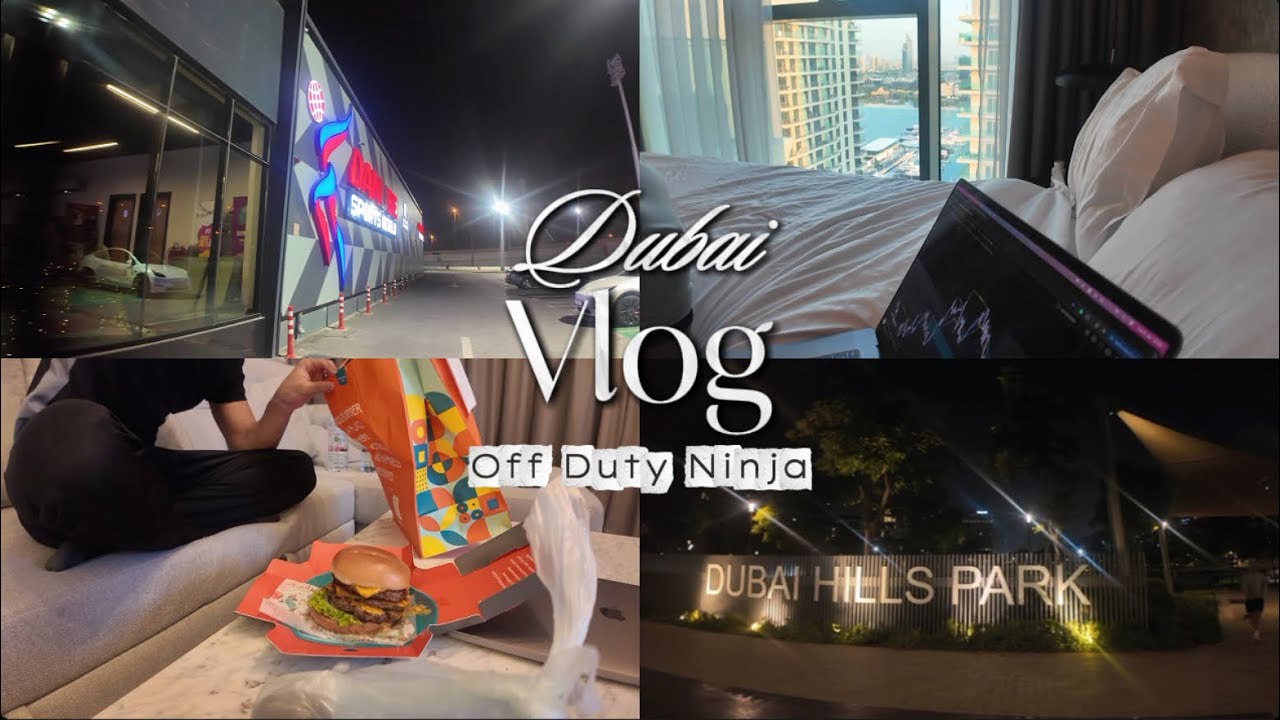 A Chill Day in Dubai 🇦🇪 | Danube Sports World, Dubai Hills Park & Mall