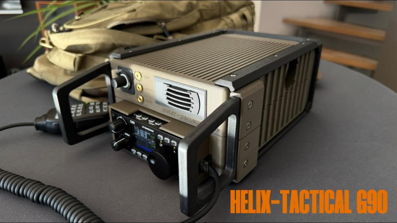 Tactical Manpack for Xiegu G90 | Rugged Ham Radio Build