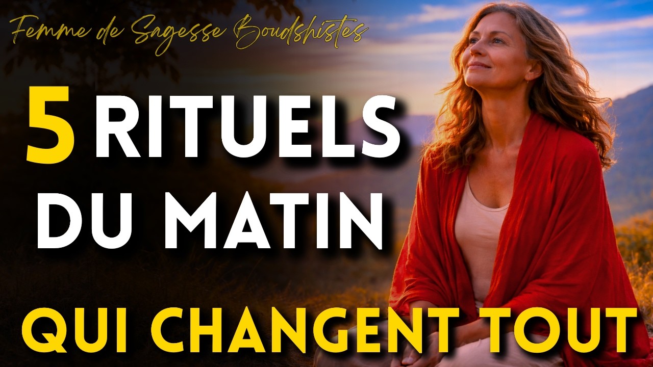 ÉCOUTE CECI CHAQUE MATIN! 5 Rituels Bouddhistes qui vont changer ta vie
