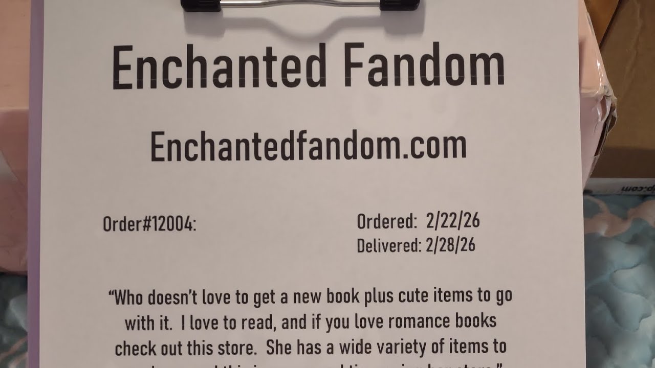 Enchanted Fandom Unboxing