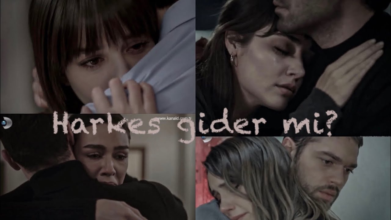 بكاء البطلات ومواساة الأبطال لهم في المسلسلات التركية * مؤثر* harkes gider mi?