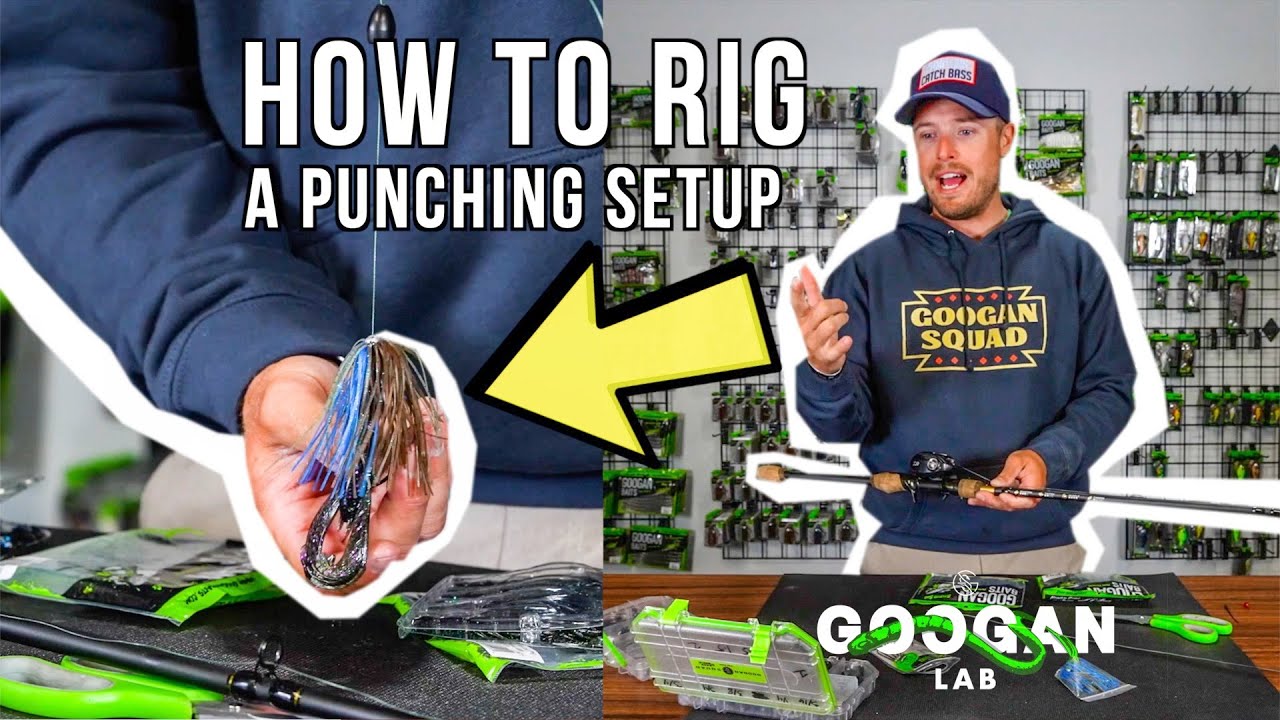 How To RIG A PUNCHING SETUP! ( TWO TECHNIQUES )
