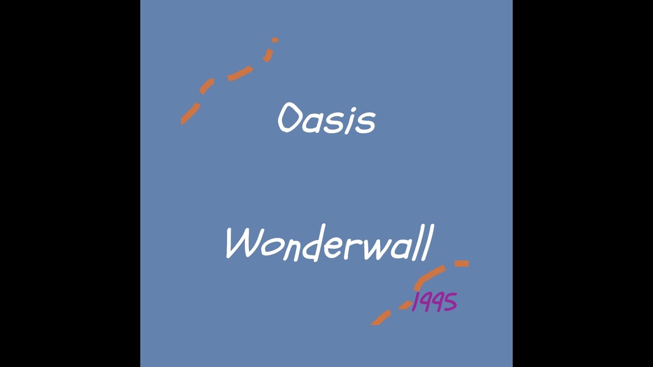OASIS - Wonderwall (1995) : Lyrics + Traduction Fran&ccedil;aise