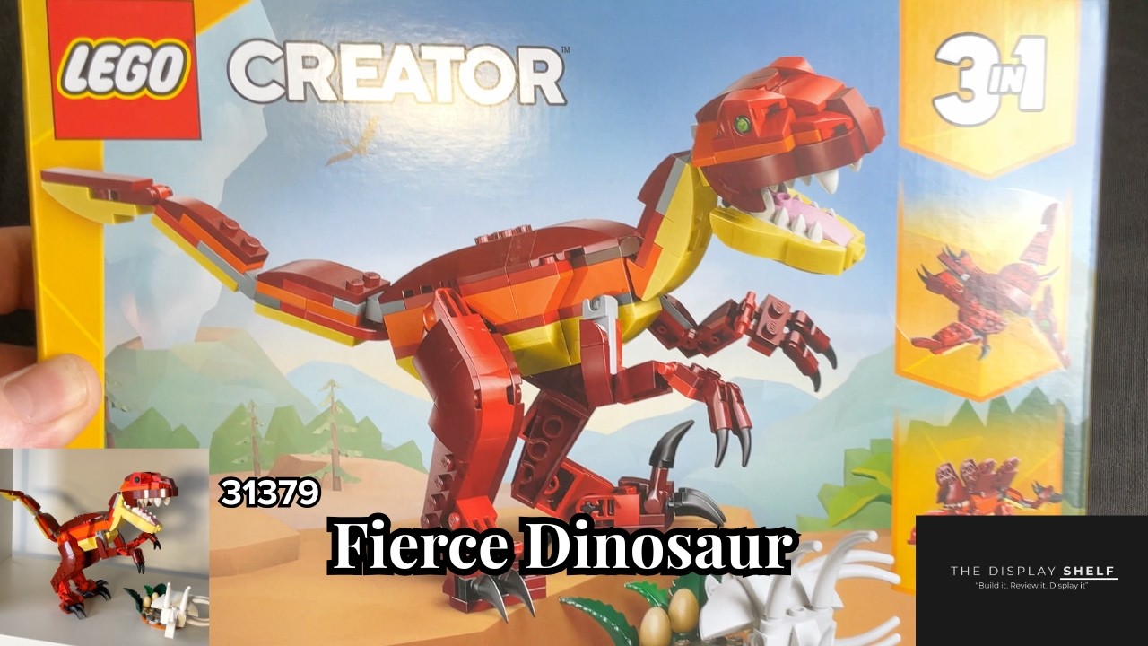 31379 Fierce Dinosaur 3in1 Lego Creator Set