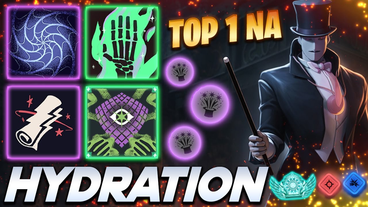 Hydration TOP 1 Sinclair of NORTH AMERICA - Deadlock Pro Gameplay & Guides [Watch & Learn]