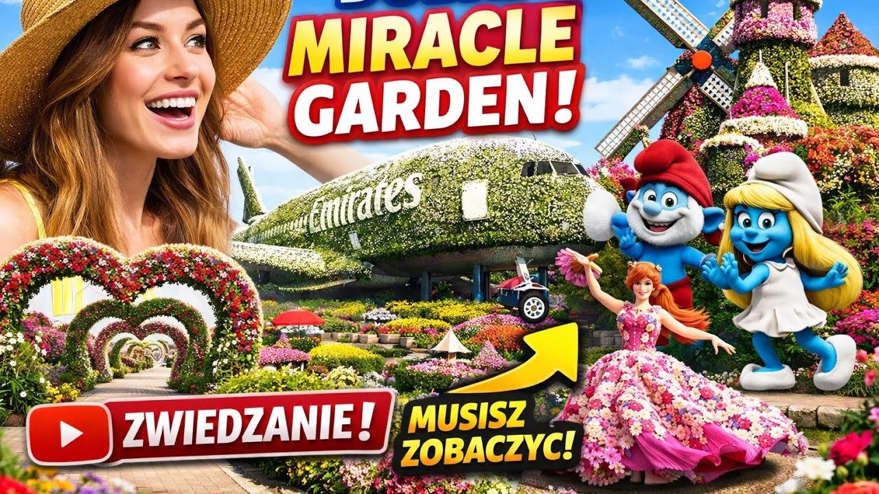 Dubai Miracle Garden – ceny, dojazd i zwiedzanie 2026