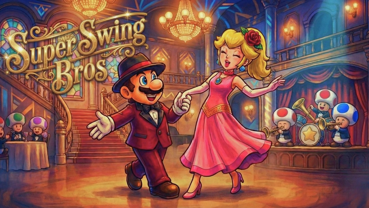 Super Mario Bros – Super Swing Brothers 🎷💃 | Electro Swing Remix
