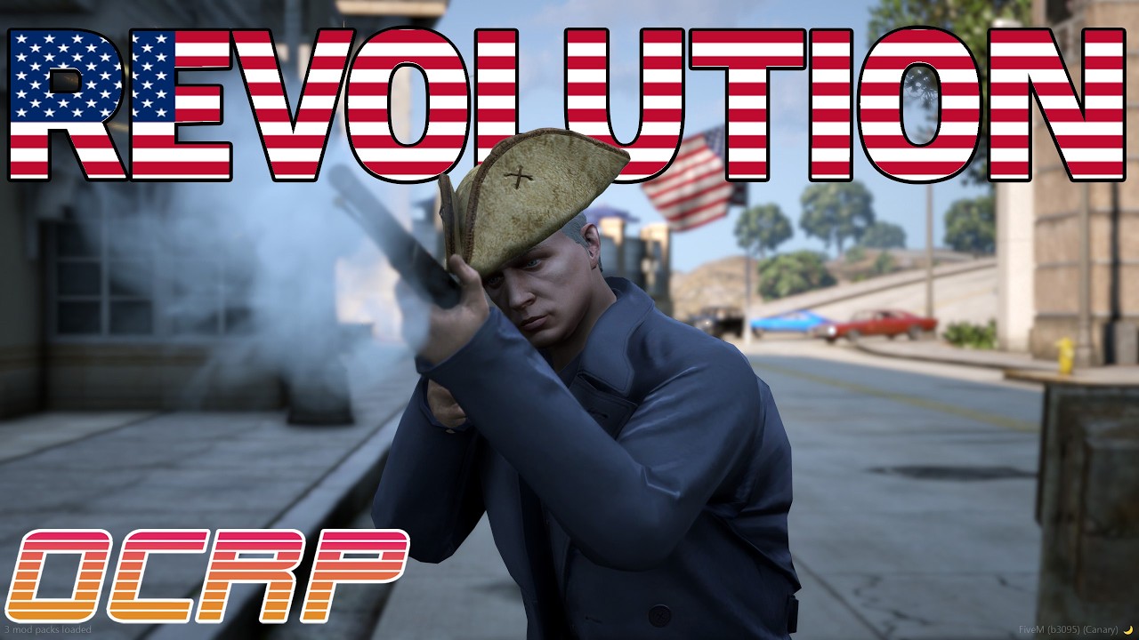 Fighting the Redcoats in GTA V | OCRP