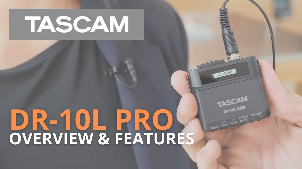 DR-10L Pro 32-bit Float Field Recorder - Overview and Features