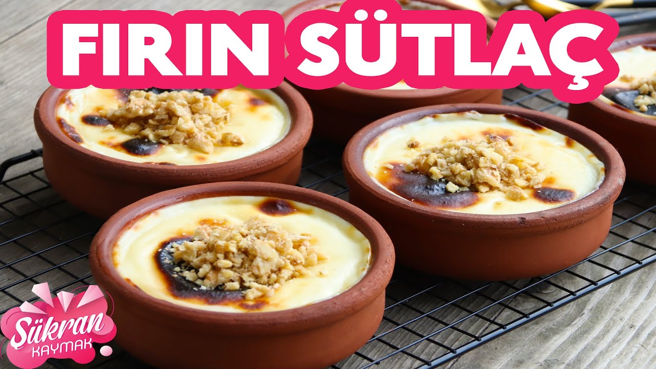EN LEZZETLİ FIRIN SÜTLAÇ TARİFİ
