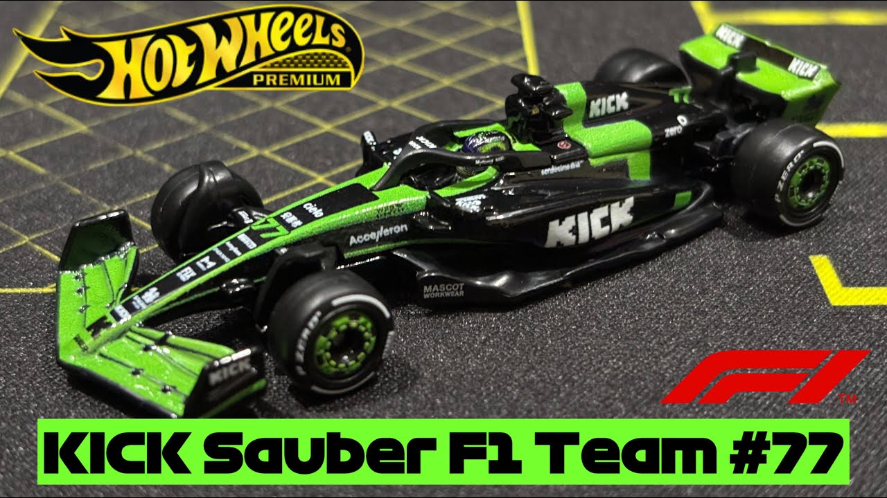 KICK Sauber F1 Team (#77) | Hot Wheels Premium | Formula 1 | UNCARDED REVIEW