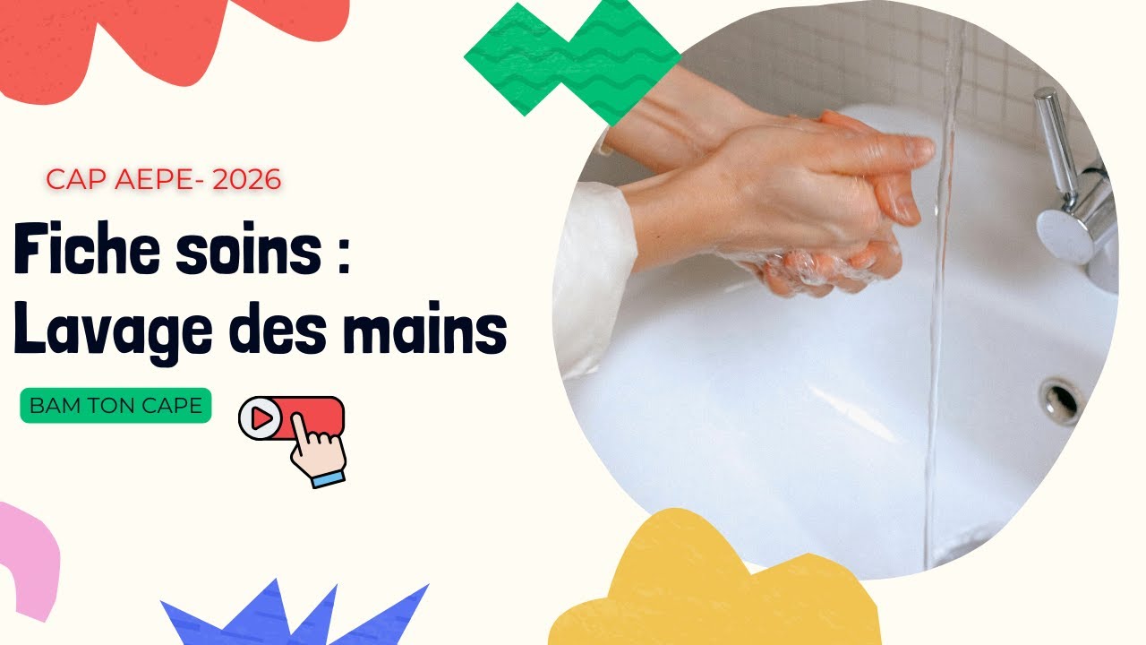 Fiche  Soins:   Lavage des mains 