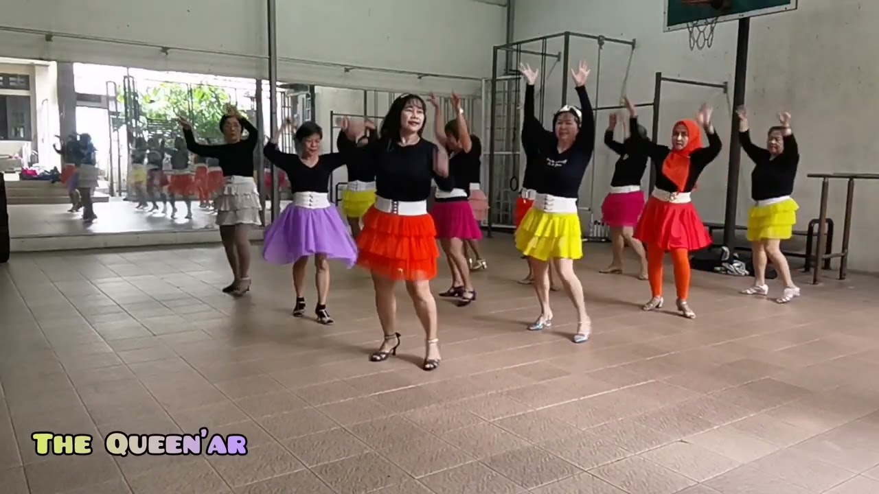 Dance Me Through The Night/Line Dance - Chor by Titi Kasese & Novi3NLD (INA) - The Queen'Ar