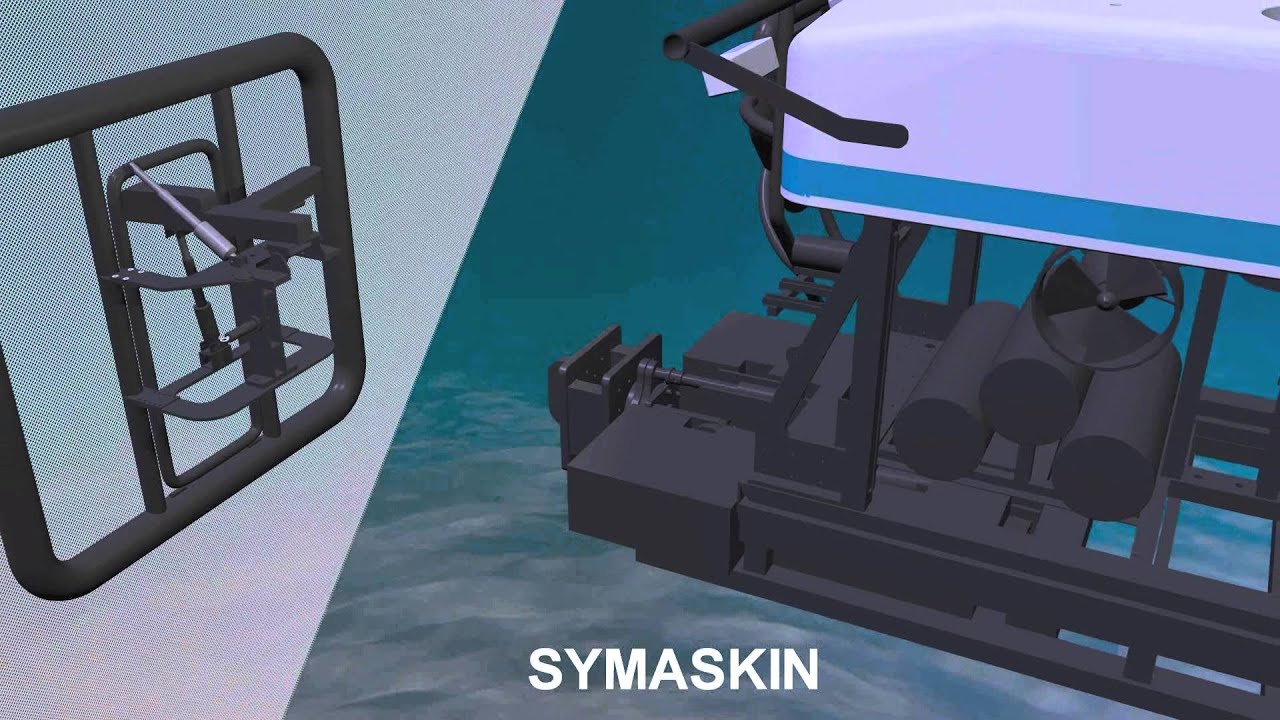 Animasjon av vaskeutstyr for ROV - Sperre AS