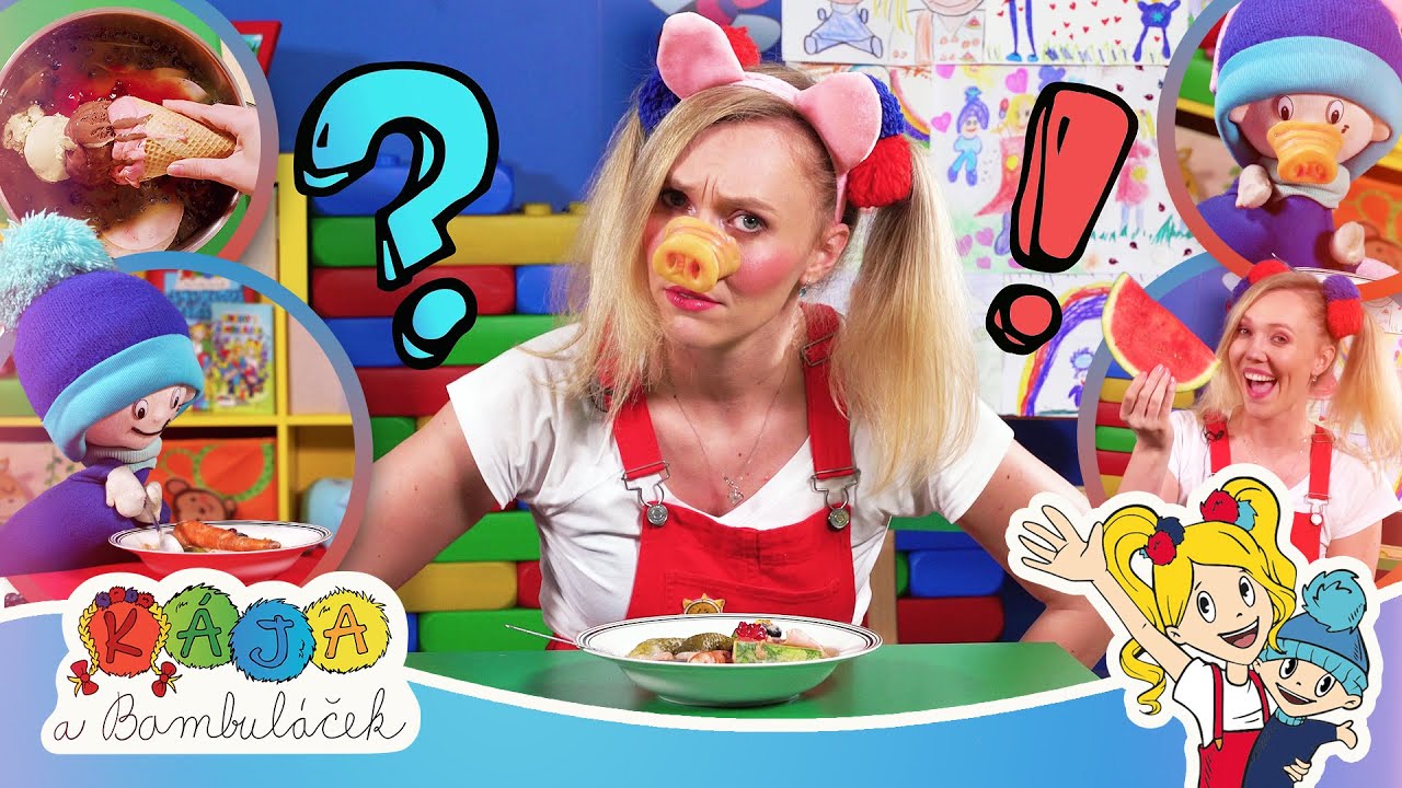 Kája a Bambuláček | Vaše polévka z nás udělala prasátka!😯🐷