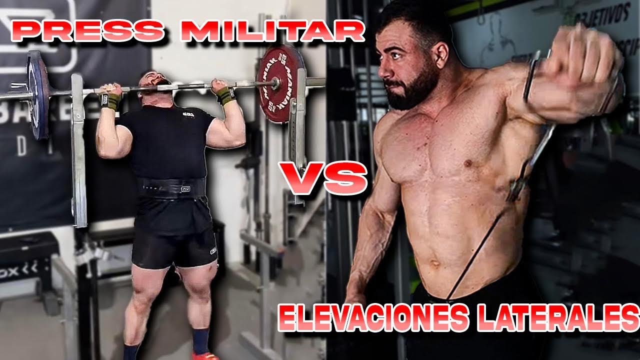 HAZ CRECER TUS HOMBROS | PRESS MILITAR vs LATERALES
