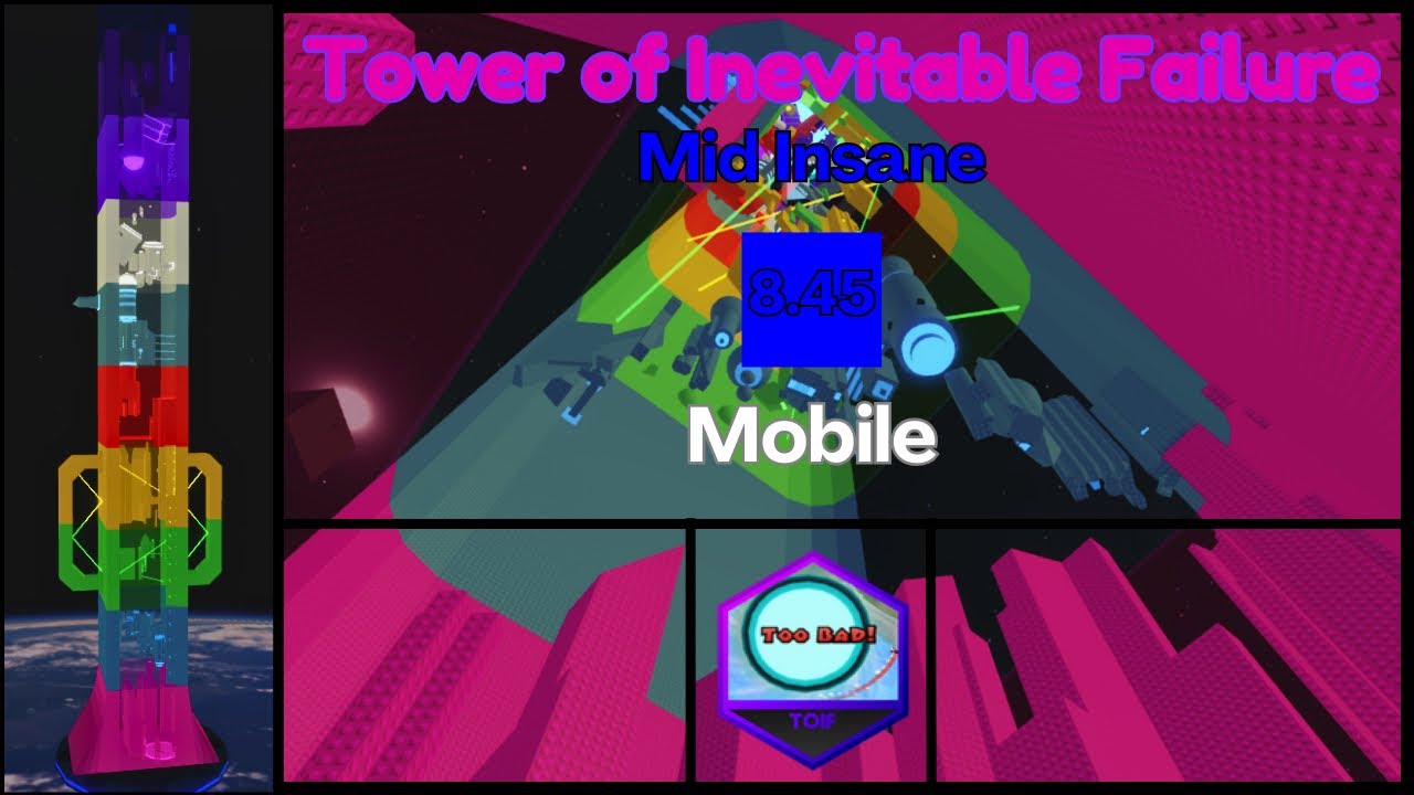 Mobile EToH/JToH: Tower of Inevitable Failure (ToIF) (Mid Insane)