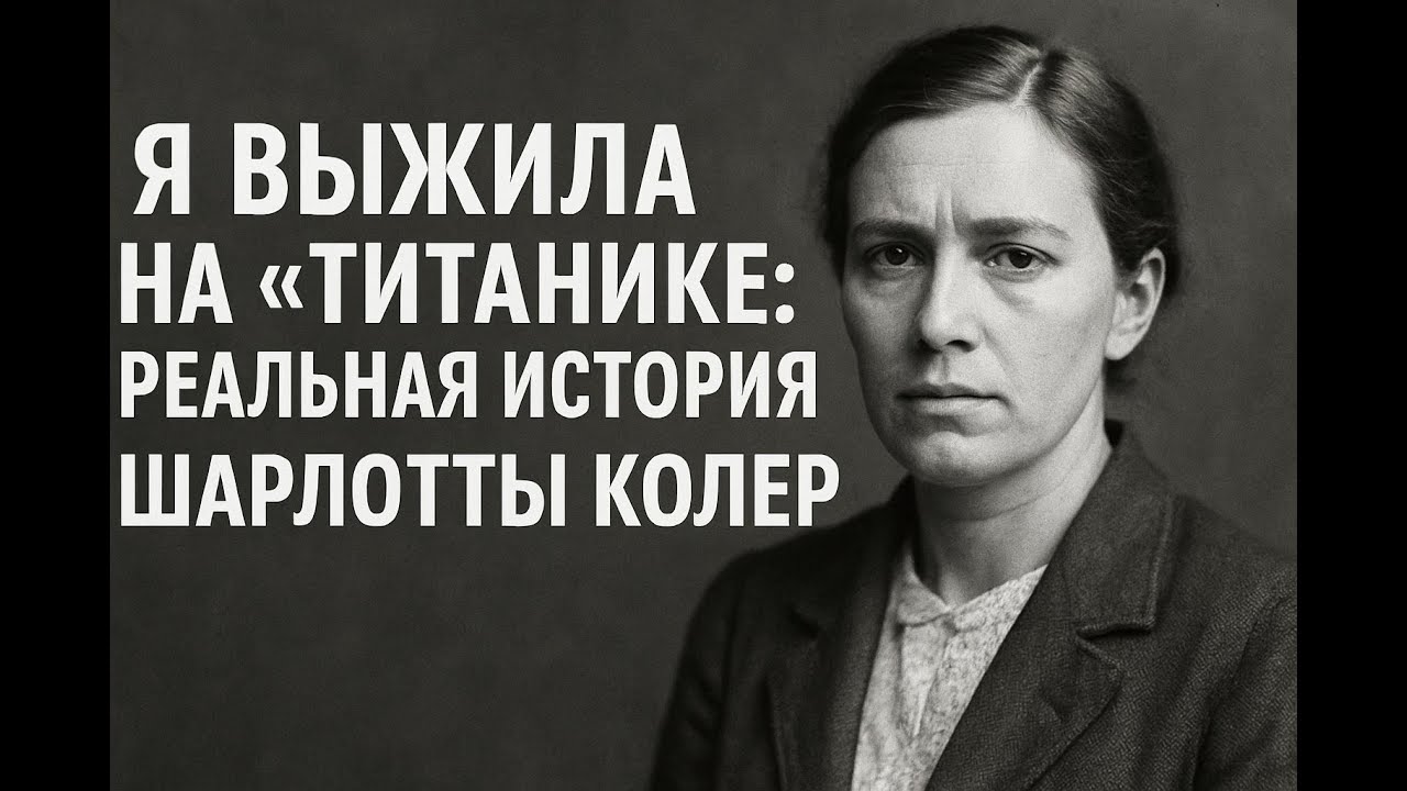 Я выжила на «Титанике»: реальная история Шарлотты Колер