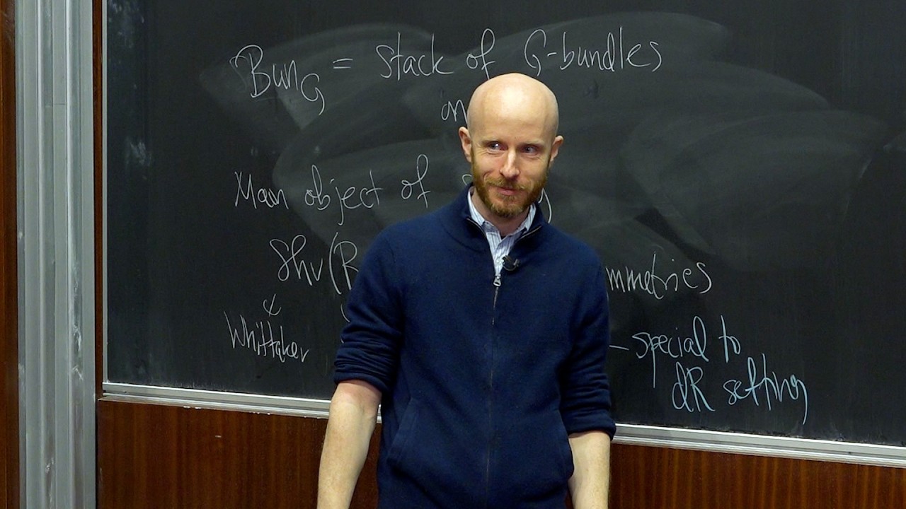 Sam Raskin - 1/6 Some Aspects of the Geometric Langlands Program