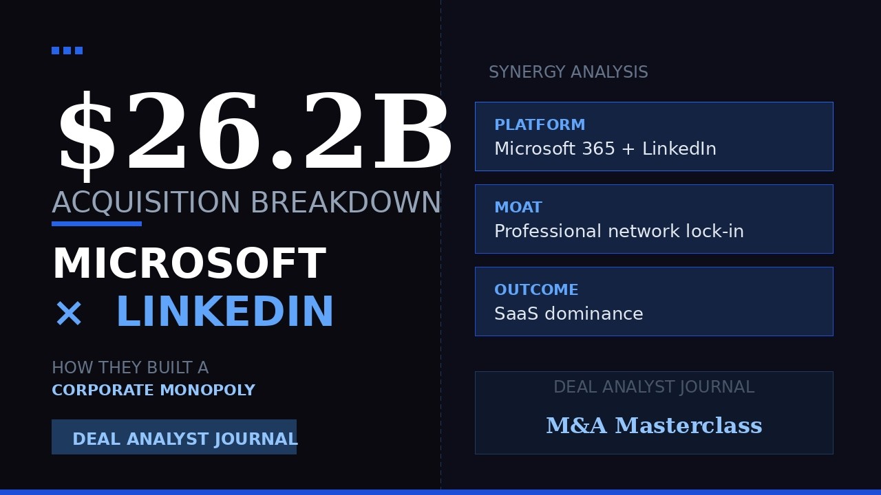 How Microsoft turned a $26 billion dollar acquisition into a monopoly