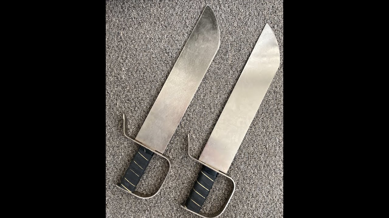 Wing Chun Butterfly Swords (Set#1) - Wing Chun Training Gear Review