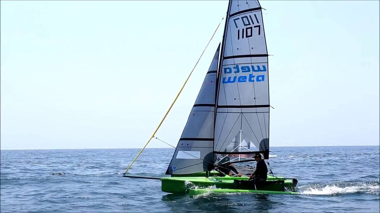 WETA Trimaran Dinghy by Kazi magazine