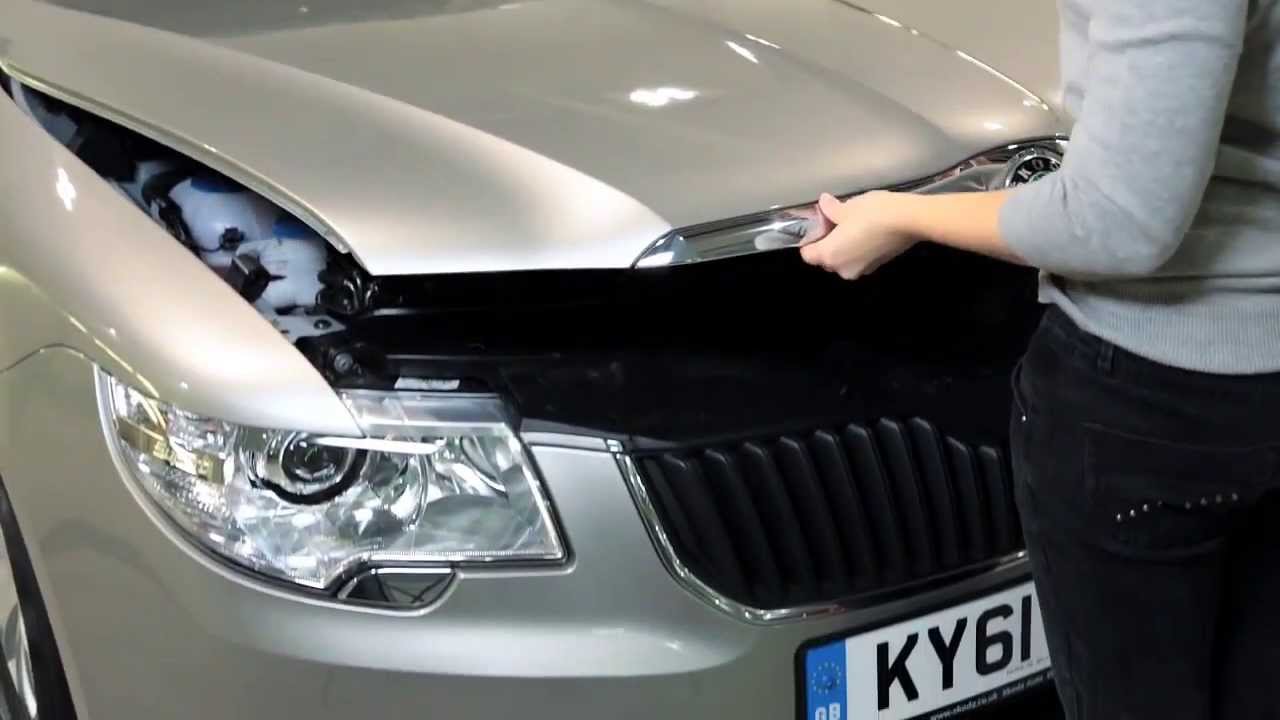 Simpsons SKODA - How to open your bonnet