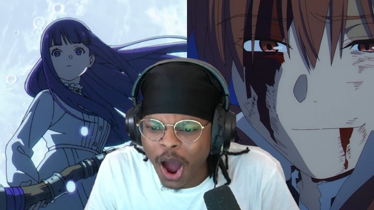 ImDontai Reacts to Fern and Stark vs the Demon Bums Lügner and Linie || Frieren Beyond Journey's End