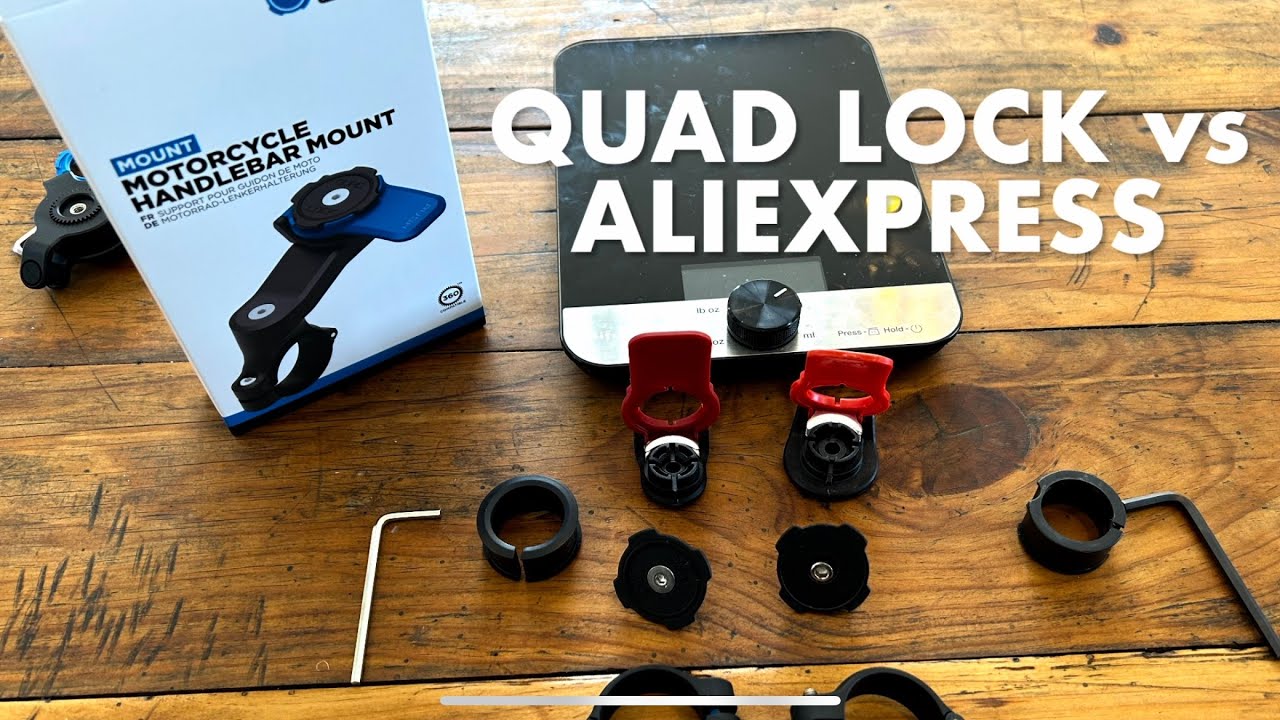 Quad Lock original vs Aliexpress