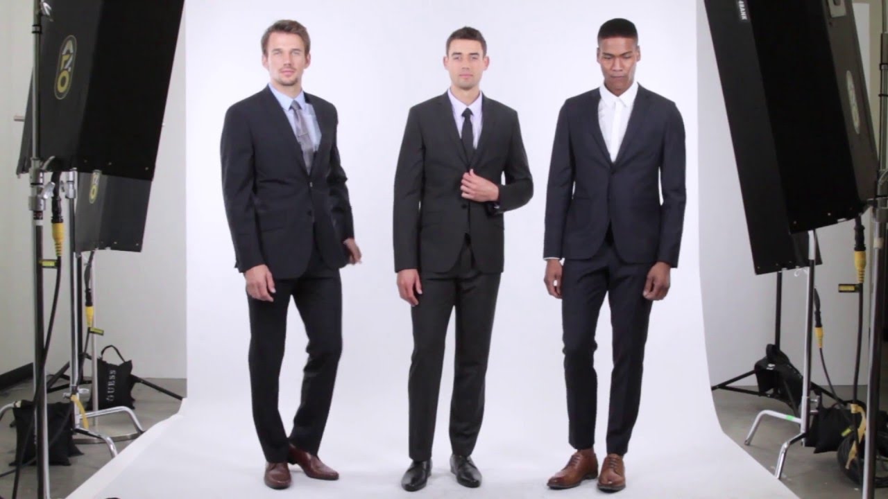 The GUESS Men's Suit Shop: How To Find Your Fit